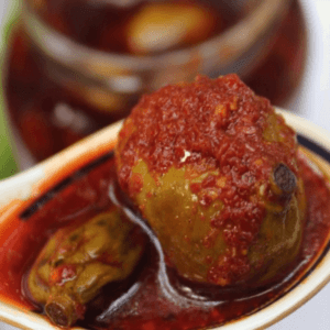 Karnataka tender mango midigai pickle